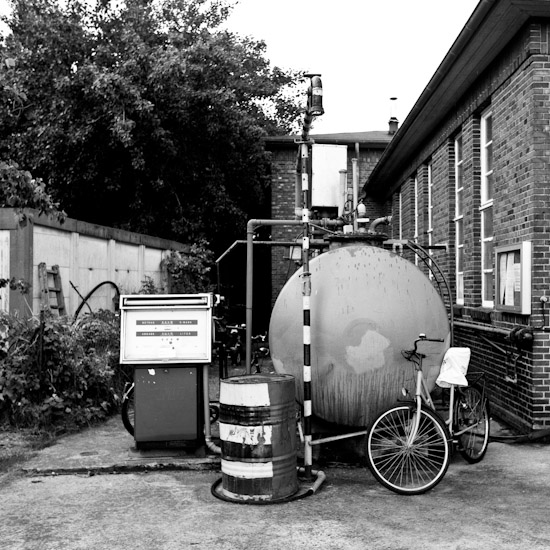 gasoline station