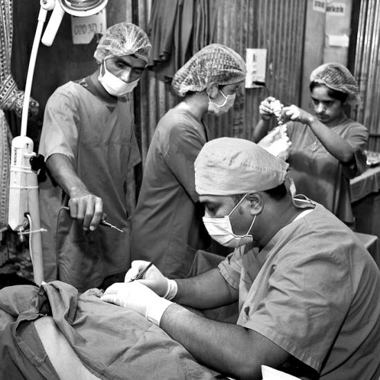 operation camp west nepal, dr. niranjan