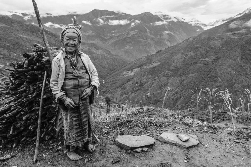rai grandma from lap village