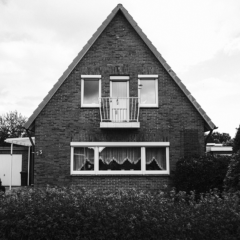 house with face
